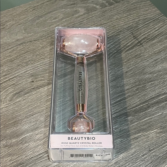 BEAUTYBIO NWT Rose Quartz Facial Roller NWT - Picture 2 of 6